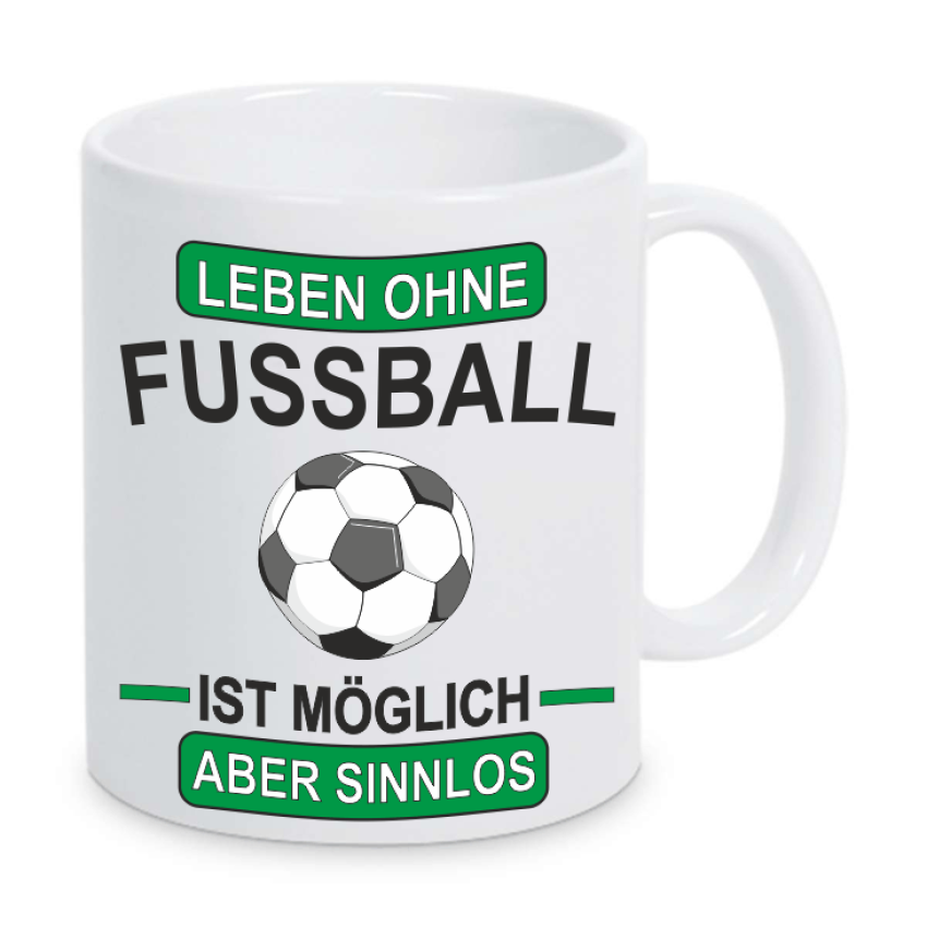 Tasse Fußball